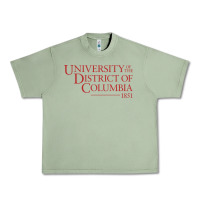 Oil Green University of the District of Columbia Urban Heavy Tee - linhVisuals