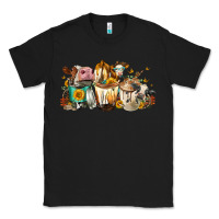 Black Cows And Coffee Classic Tee - FaDigitalArtStudio