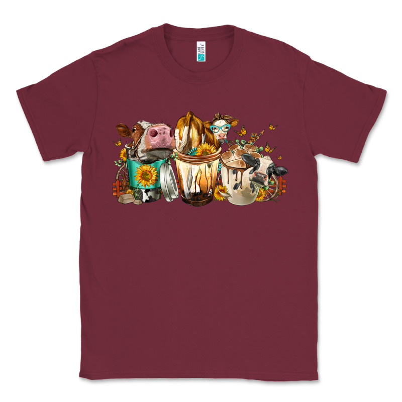 Cows And Coffee Classic Tee by FaDigitalArtStudio | Teevron