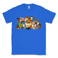 True Royal Cows And Coffee Classic Tee - FaDigitalArtStudio