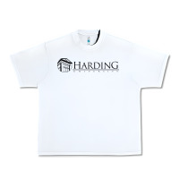 White Harding University Urban Heavy Tee - linhVisuals