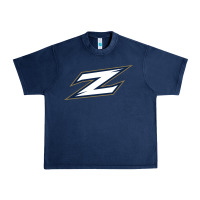 Navy akron zips Urban Heavy Tee - linhVisuals