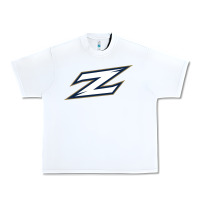 White akron zips Urban Heavy Tee - linhVisuals