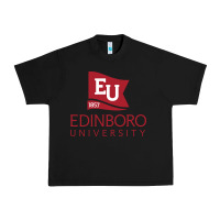 Black Edinboro University Urban Heavy Tee - linhVisuals