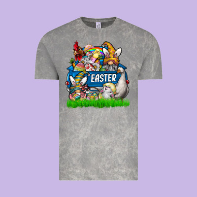 Easter Vintage Tee Designed By Cowhidedigitalart