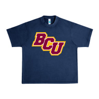 Navy bethune cookman Urban Heavy Tee - linhVisuals