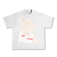 Lunar Rock pitbull t  shirt i sit for you will you stand for me t  shirt Urban Heavy Tee - linhVisuals