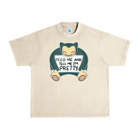 Sandshell feed me snrlx Urban Heavy Tee - linhVisuals