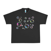 Pigment Black bubbles t  shirt bubbles t  shirt Urban Heavy Tee - linhVisuals