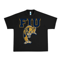 Black fiu panthers Urban Heavy Tee - linhVisuals
