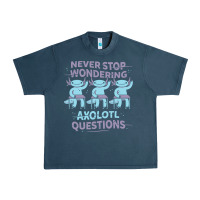 Midnight Navy axolotl questions Urban Heavy Tee - linhVisuals
