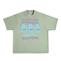 Oil Green axolotl questions Urban Heavy Tee - linhVisuals