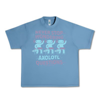 Pebble Blue axolotl questions Urban Heavy Tee - linhVisuals
