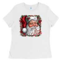Merry Christmas Santa Ladies Tee | Teevron