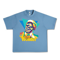 Pebble Blue stevie wonder vintage Urban Heavy Tee - linhVisuals