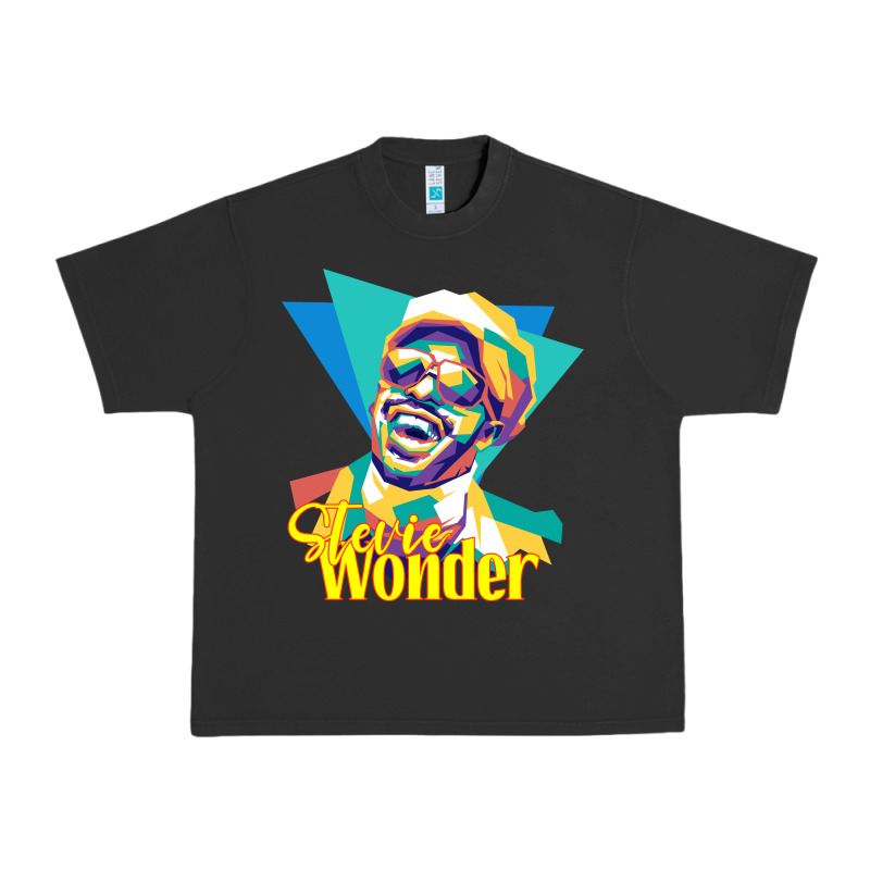 Stevie Wonder Vintage Urban Heavy Tee by linhVisuals | Teevron