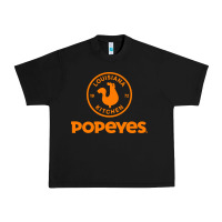 Black suitable-popeyes-worn Urban Heavy Tee - linhVisuals