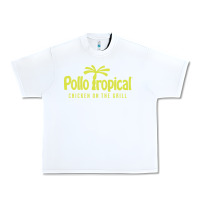 White suitable-pollo-tropical-worn Urban Heavy Tee - linhVisuals