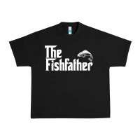 Black mens the fishfather funny fish father day lover t shirt t shirt Urban Heavy Tee - linhVisuals