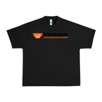 Black suitable-yoshinoya-worn Urban Heavy Tee - linhVisuals