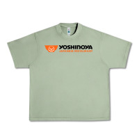 Oil Green suitable-yoshinoya-worn Urban Heavy Tee - linhVisuals
