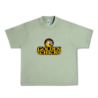 Oil Green suitable-golden-chick-worn Urban Heavy Tee - linhVisuals