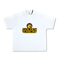White suitable-golden-chick-worn Urban Heavy Tee - linhVisuals