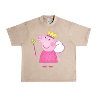 French Oak pig Urban Heavy Tee - linhVisuals