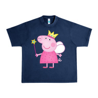 Navy pig Urban Heavy Tee - linhVisuals