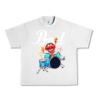 Lunar Rock the muppet show animal playing pearl drums Urban Heavy Tee - linhVisuals