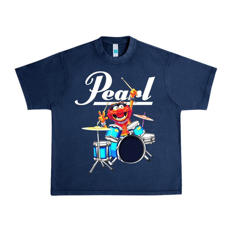 The Muppet Show Animal Playing Pearl Drums Urban Heavy Tee by linhVisuals | Teevron
