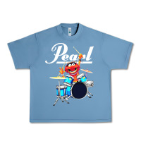 Pebble Blue the muppet show animal playing pearl drums Urban Heavy Tee - linhVisuals