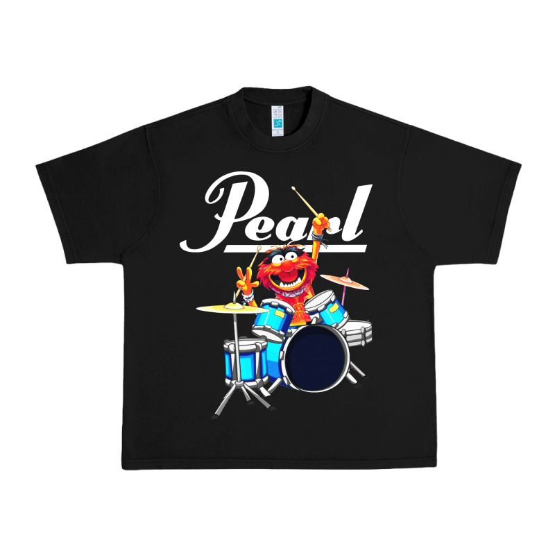 The Muppet Show Animal Playing Pearl Drums Urban Heavy Tee by linhVisuals | Teevron