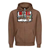 Chestnut noel with windmill and farm Zipper Hoodie - RanaPortraitStore