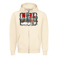 Sandshell noel with windmill and farm Zipper Hoodie - RanaPortraitStore