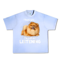 Grape Ice pomeranian i hear you not listening t shirt Urban Heavy Tee - linhVisuals