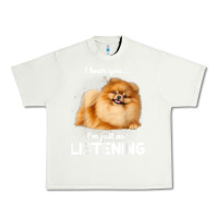 Pistachio pomeranian i hear you not listening t shirt Urban Heavy Tee - linhVisuals