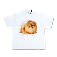 White pomeranian i hear you not listening t shirt Urban Heavy Tee - linhVisuals