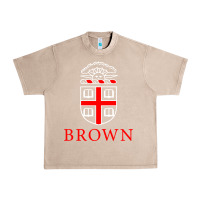 French Oak brown university Urban Heavy Tee - linhVisuals