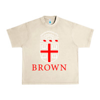 Sandshell brown university Urban Heavy Tee - linhVisuals