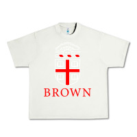 Pistachio brown university Urban Heavy Tee - linhVisuals