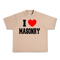 I Love Masonry Urban Heavy Tee | Teevron