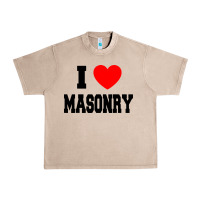 French Oak i love masonry Urban Heavy Tee - linhVisuals