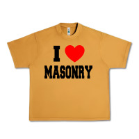 I Love Masonry Urban Heavy Tee | Teevron