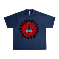 Navy r.e.d h.o.t c.h.i.l.i p.e.p.p.e.r.s t shirt Urban Heavy Tee - linhVisuals