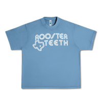 Pebble Blue rooster teeth Urban Heavy Tee - linhVisuals