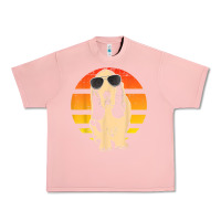 Salmon retro basset hound t shirt men women kids gift t shirt Urban Heavy Tee - linhVisuals