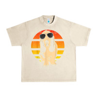Sandshell retro basset hound t shirt men women kids gift t shirt Urban Heavy Tee - linhVisuals