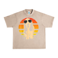 French Oak retro basset hound t shirt men women kids gift t shirt Urban Heavy Tee - linhVisuals