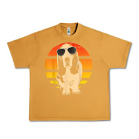 Peanut Butter retro basset hound t shirt men women kids gift t shirt Urban Heavy Tee - linhVisuals